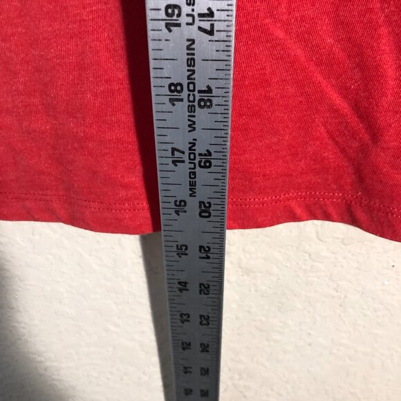 Cat And Jack T-Shirt Boys Size M 8 Solid Red T-Shirt Short Sleeve - Picture 5 of 6